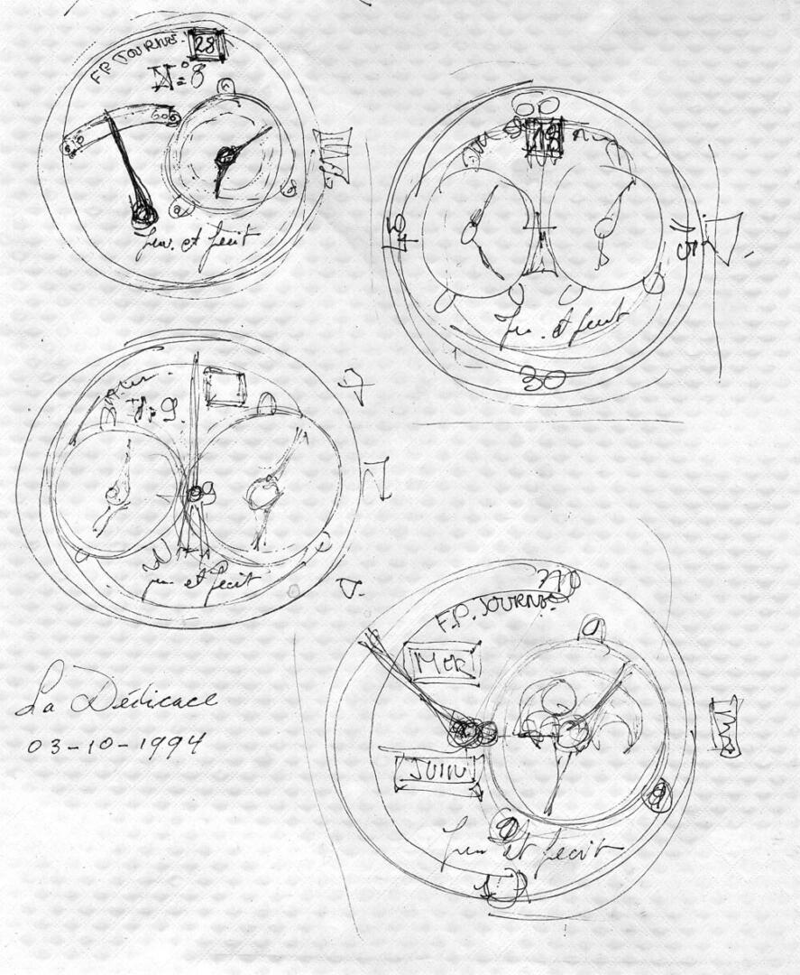 F.P.Journe Octa Calibre sketches
