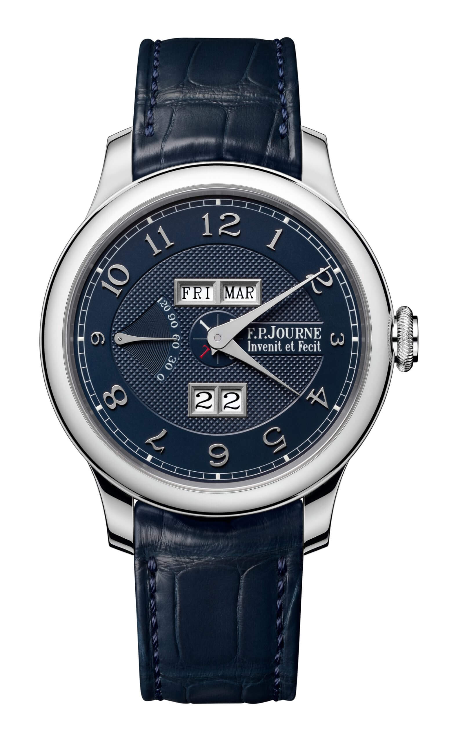 F.P.Journe Boutique Quantième Perpétuel with blue dial