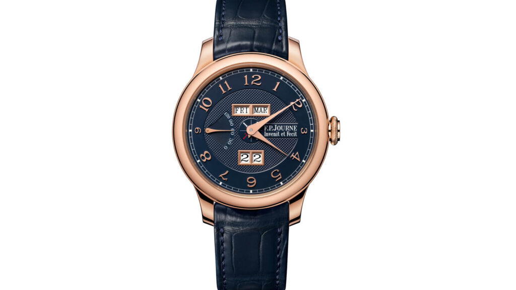 F.P.Journe Quantième Perpétuel with blue dial