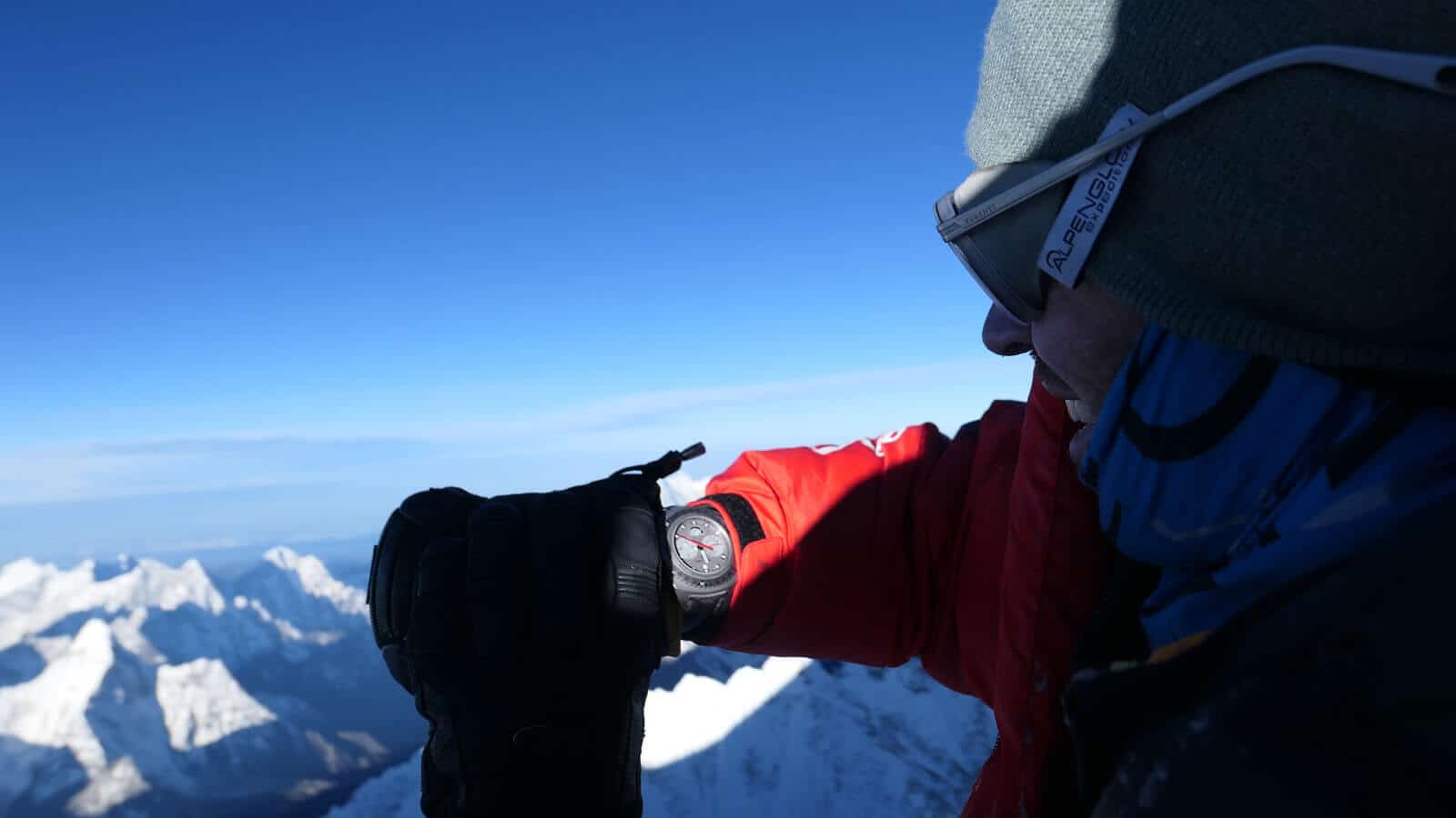 Favre-Leuba will be auctioning Adrian Ballinger's Everest summit timepiece