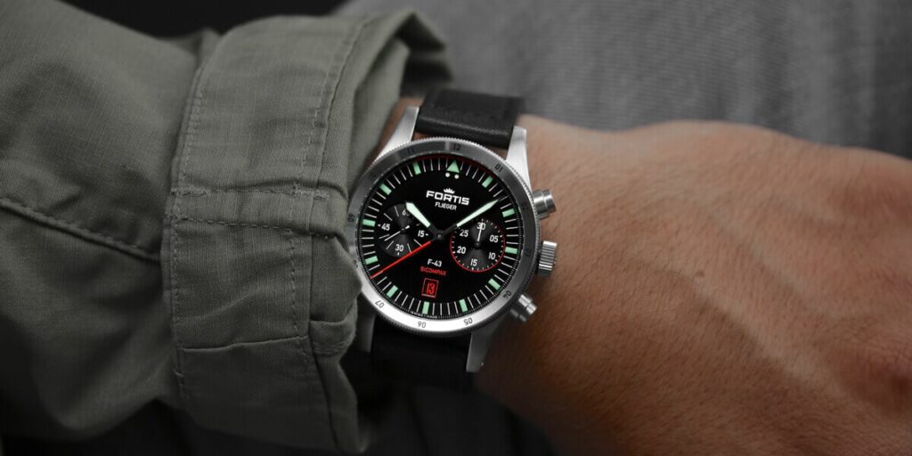 Fortis F-43 Bi-Compax Chronograph