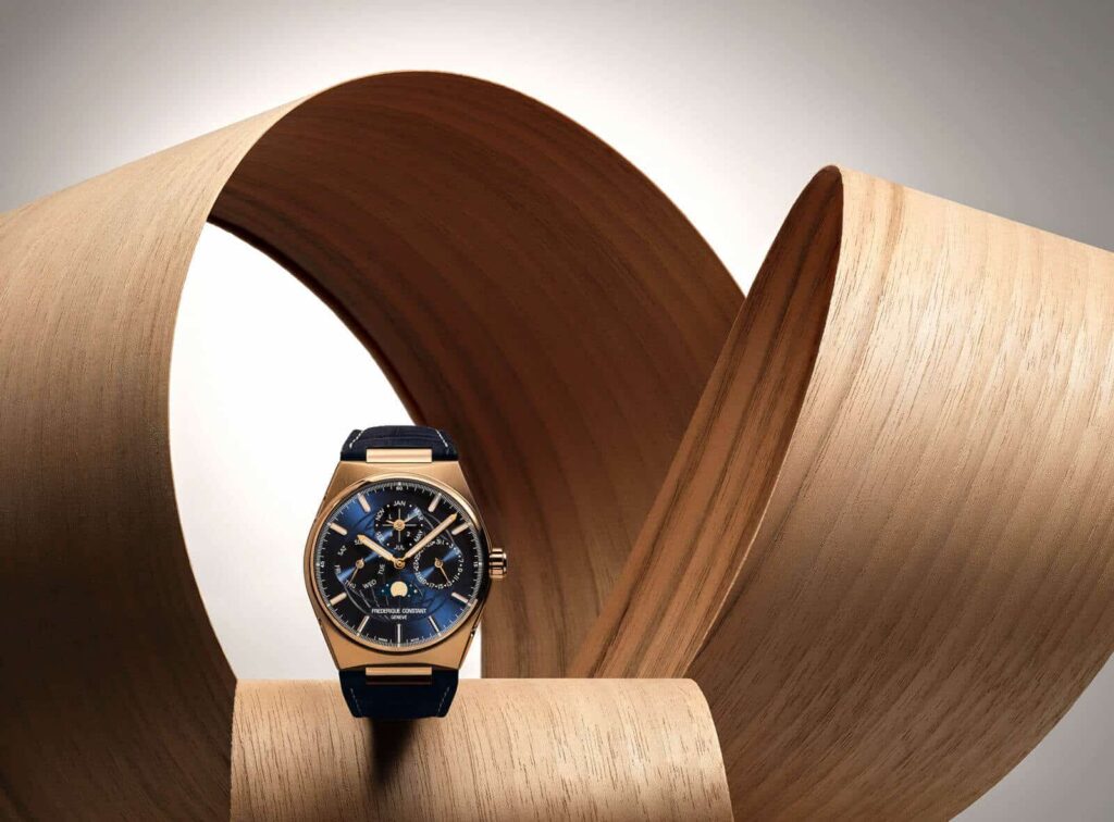 Frederique Constant Highlife Perpetual Calendar Manufacture in 18-carat rose gold