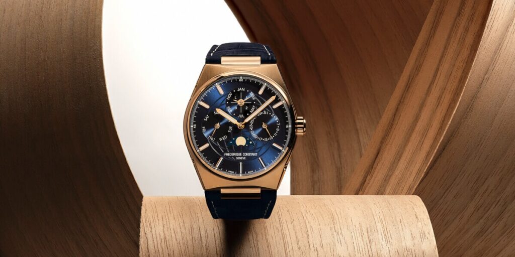 Frederique Constant Highlife Perpetual Calendar Manufacture in 18-carat rose gold