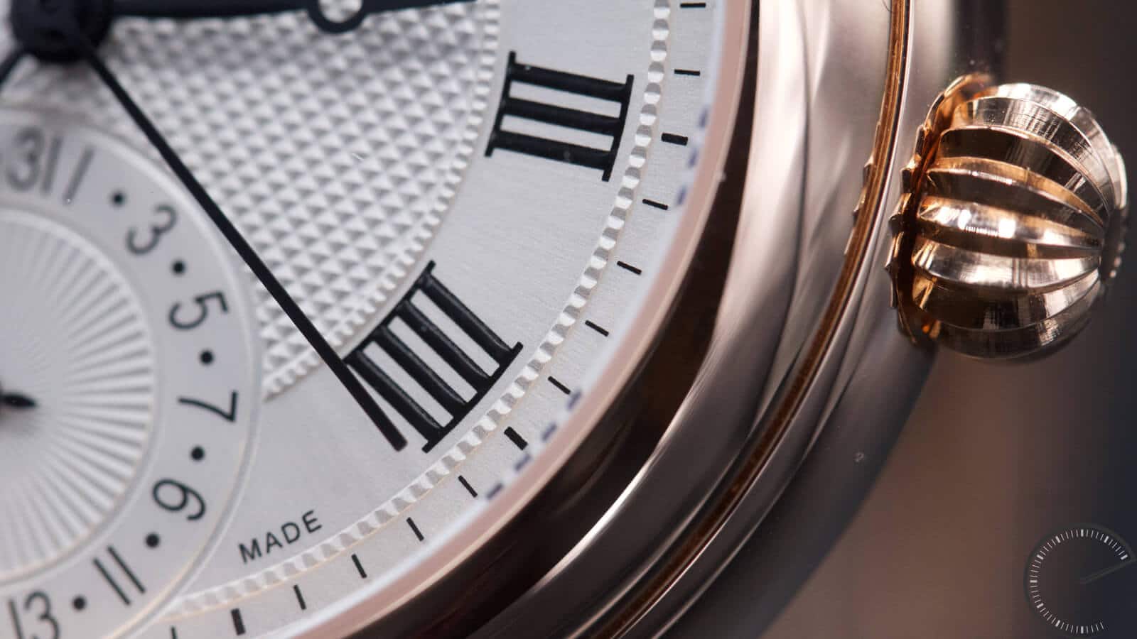 Frederique Constant Manufacture Classic - classically styled timepiece with guilloche pattern dial and Manufacture movement