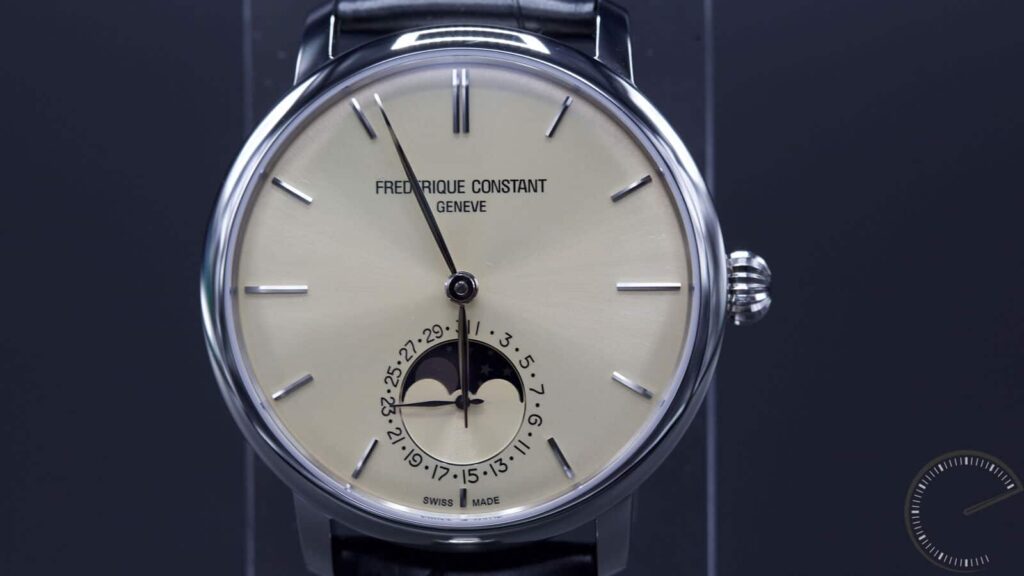 Frederique Constant Slimline Moonphase Manufacture Ivory dial