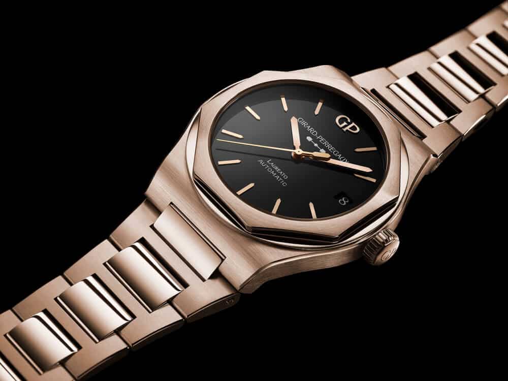 Girard-Perregaux Laureato 42 mm Pink Gold & Onyx