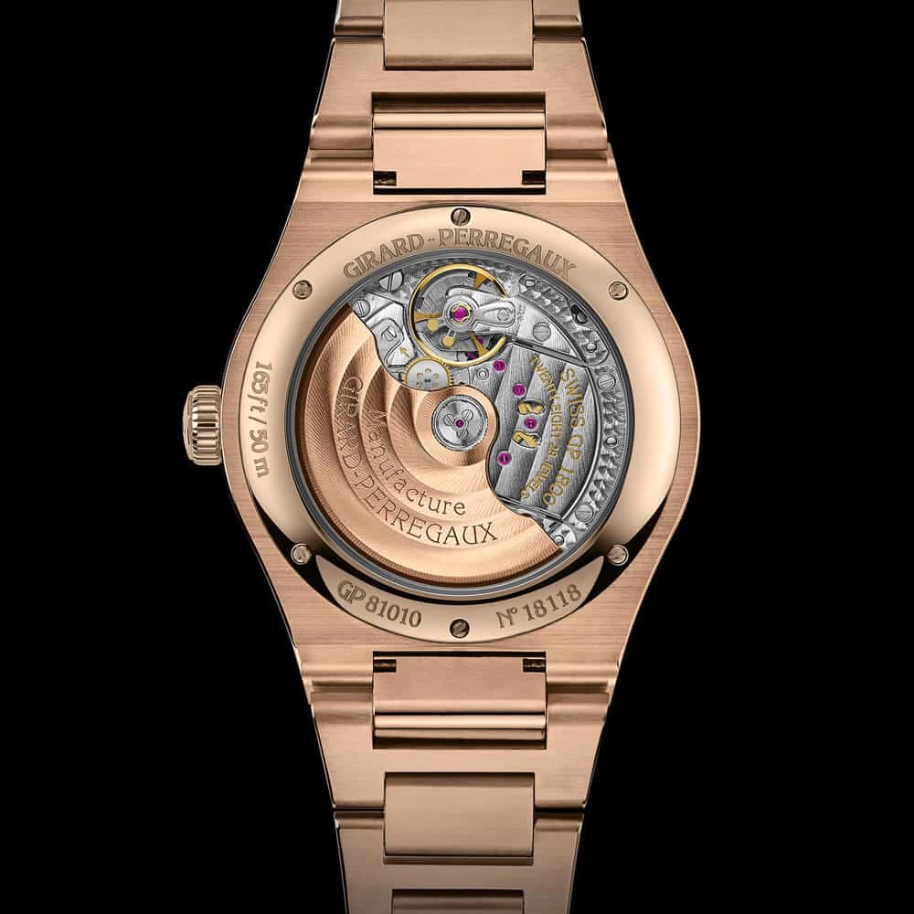 Girard-Perregaux Laureato 42 mm Pink Gold & Onyx