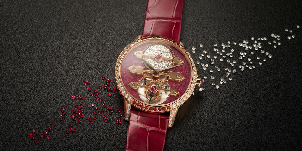 Girard-Perregaux Tourbillon with Three Gold Bridges Ruby Heart