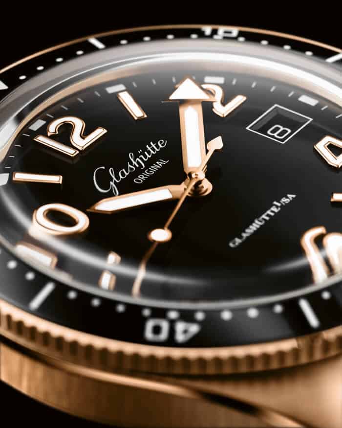 Glashütte Original SeaQ 39.5mm - red gold case