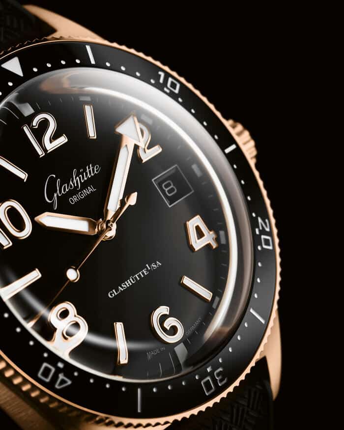 Glashütte Original SeaQ 39.5mm - red gold case