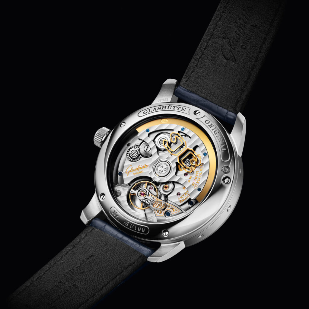 Glashütte Original Senator Excellence Perpetual Calendar in Rose Opaline