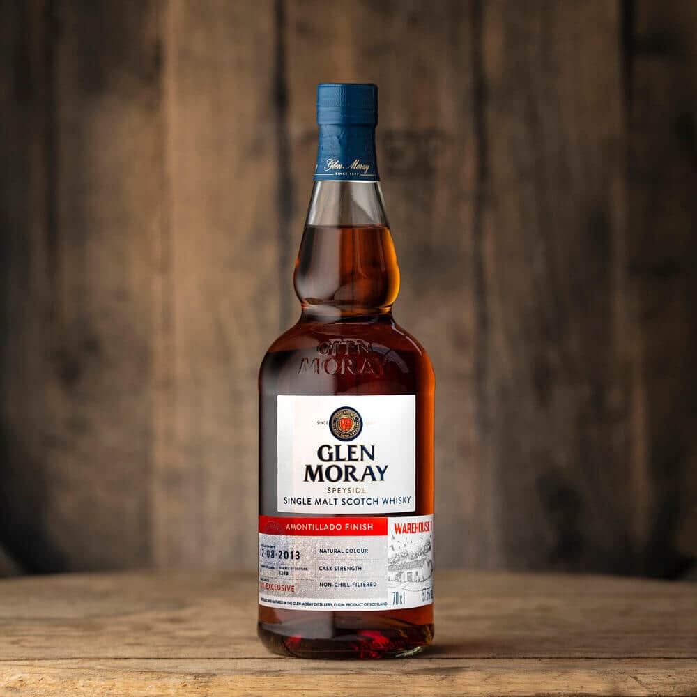Glen Moray Amarone, Amontillado and Oloroso finishes from Warehouse 1