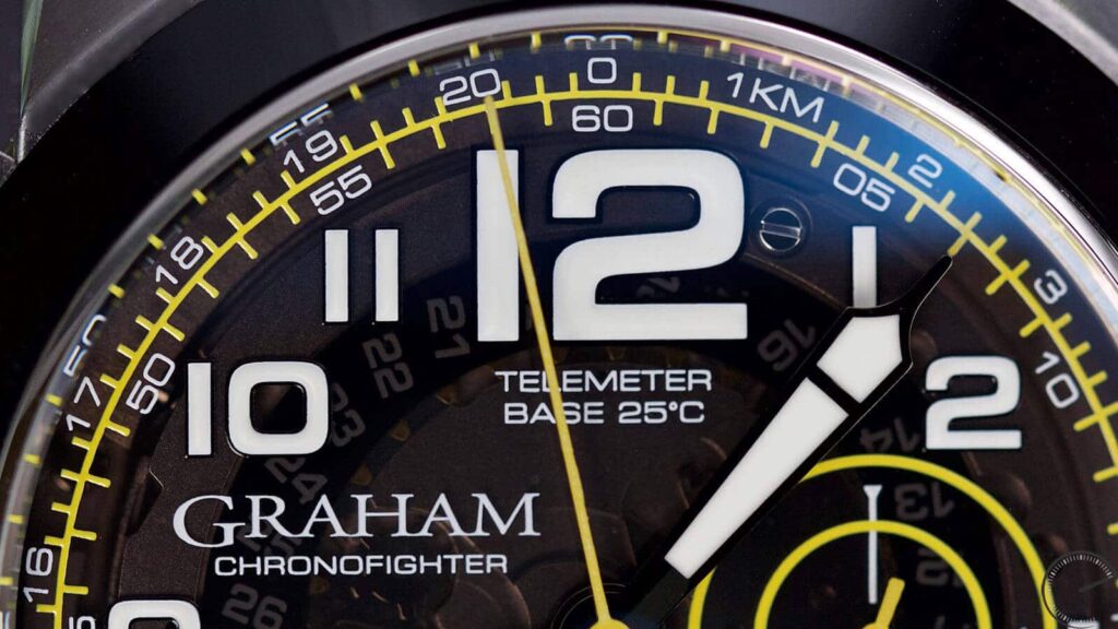 Graham Chronofighter Steel Target REF. 2CCAC.B16A - chronograph watch