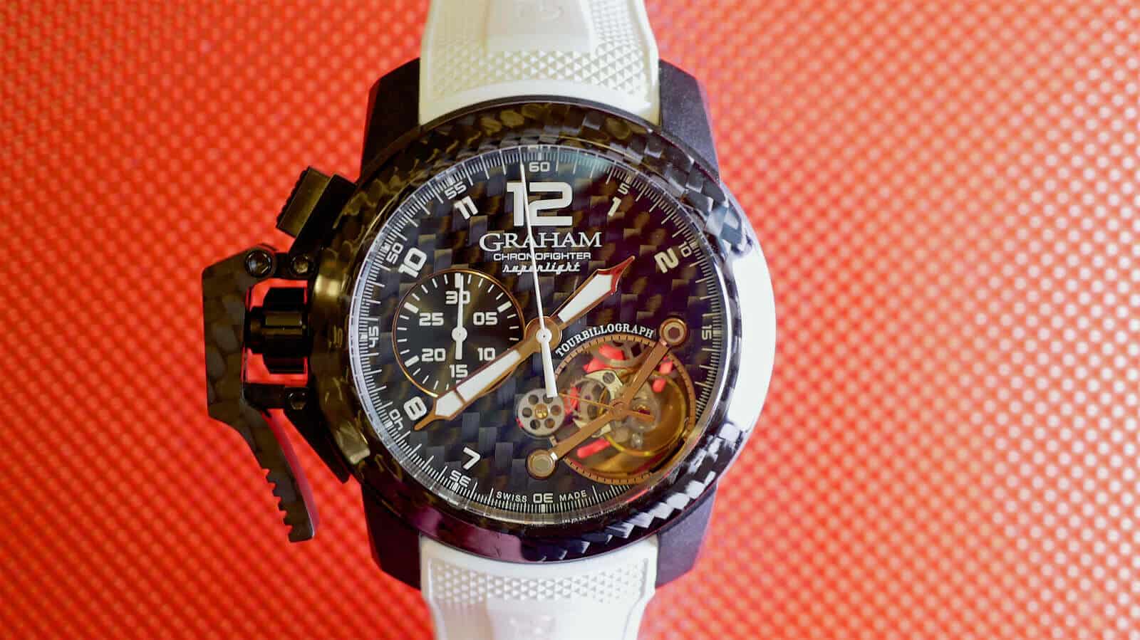 Graham Chronofighter Superlight Carbon Tourbillograph