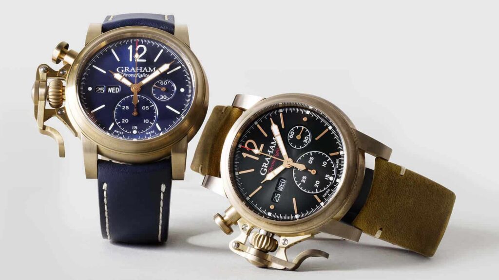 Graham Chronofighter Vintage Bronze