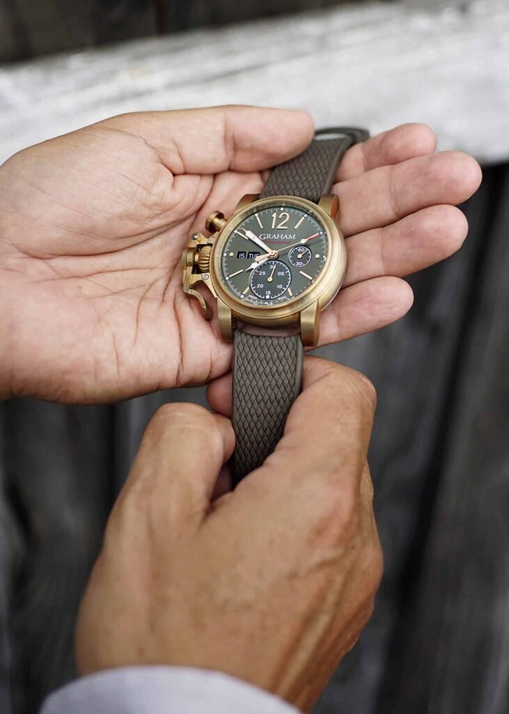 Graham Chronofighter Vintage Bronze