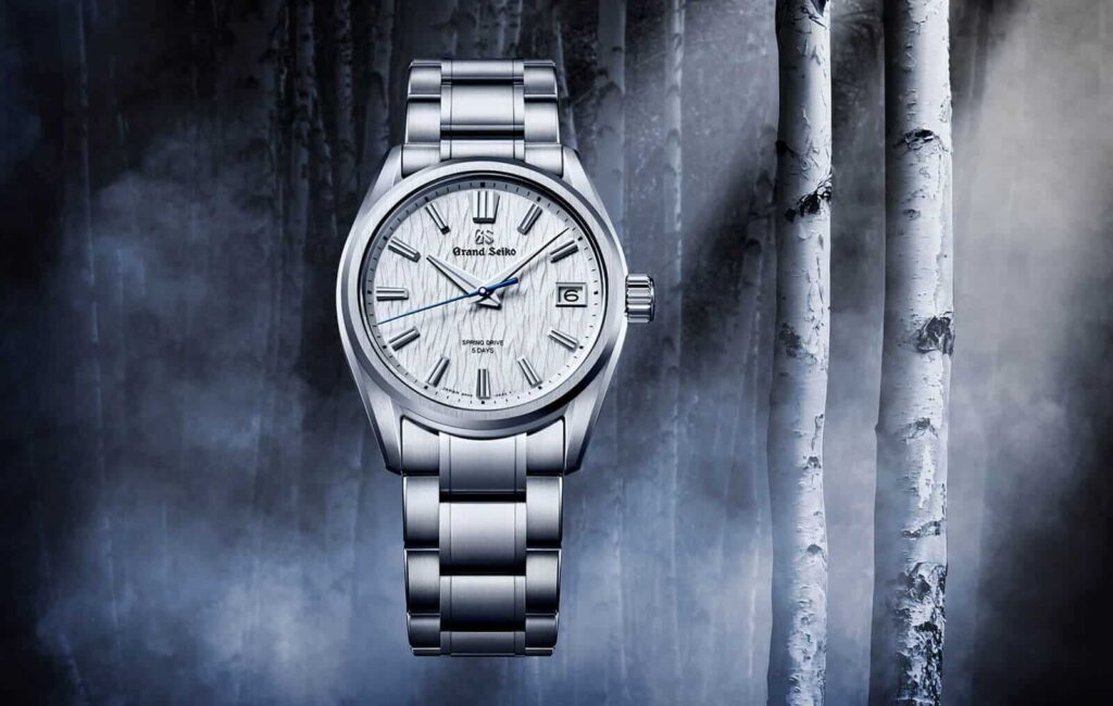 Grand Seiko White Birch Evolution 9 Collection SLGA009