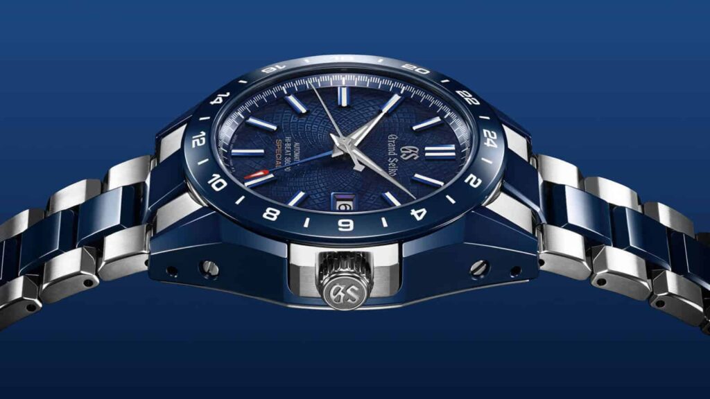 Grand Seiko Blue Ceramic Hi-beat GMT Special Limited Edition