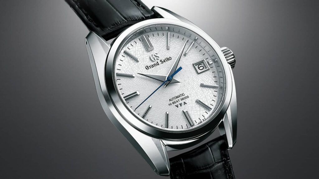Grand Seiko Hi-Beat 36000 V.F.A. SBGH265 - limited edition watch featuring high frequency movement (5Hz) and zaratsu polishing