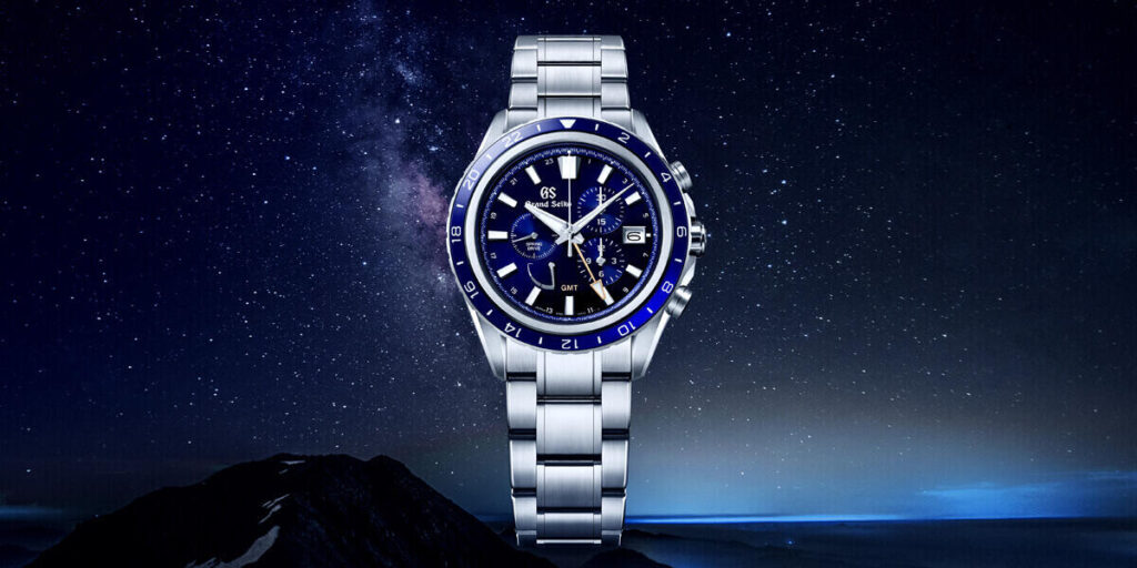 Grand Seiko 'Cosmo Blue' Limited Edition Spring Drive Chronograph SBGC249