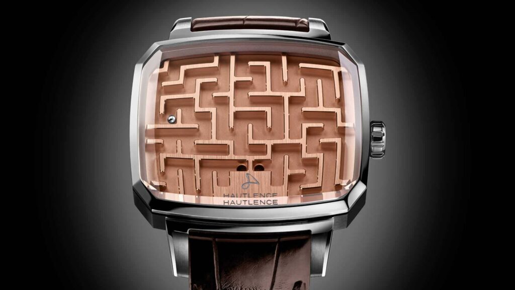 Hautlence Playground Labyrinth - a wrist-worn maze