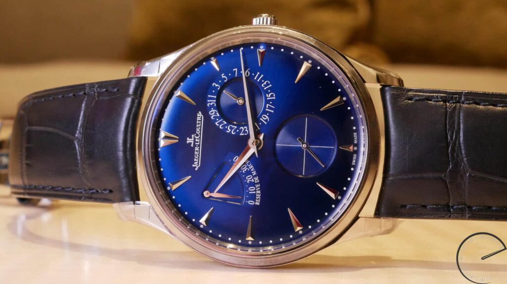 Jaeger-LeCoultre Master Ultra Thin Reserve de Marche - ultra-thin watch with power-reserve display