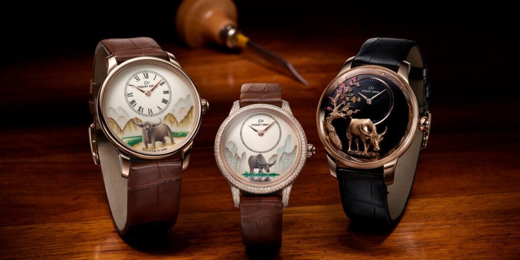 Jaquet Droz Chinese zodiac sign of the Ox