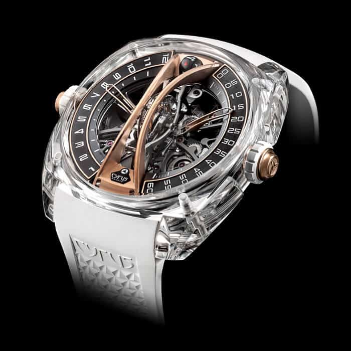 Cyrus Klepcys Vertical Skeleton Tourbillon Sapphire
