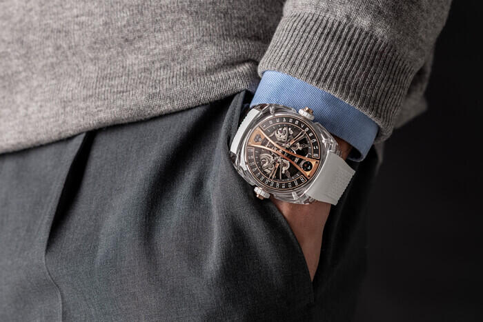 Cyrus Klepcys Vertical Skeleton Tourbillon Sapphire