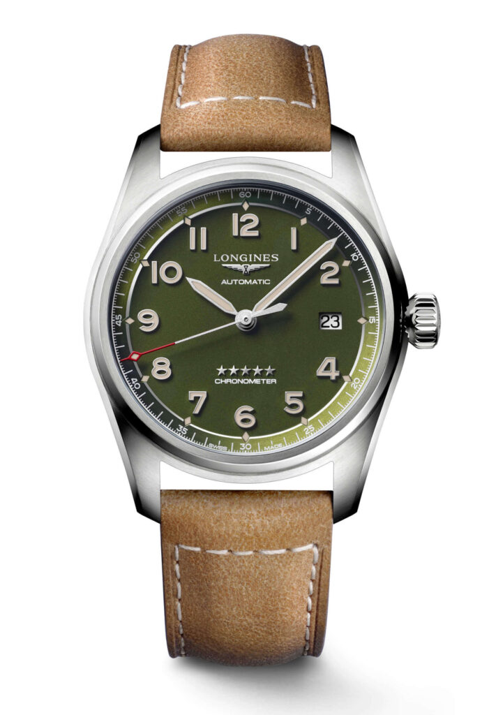 Longines Spirit green dial Ref. L3.810.4.03.02