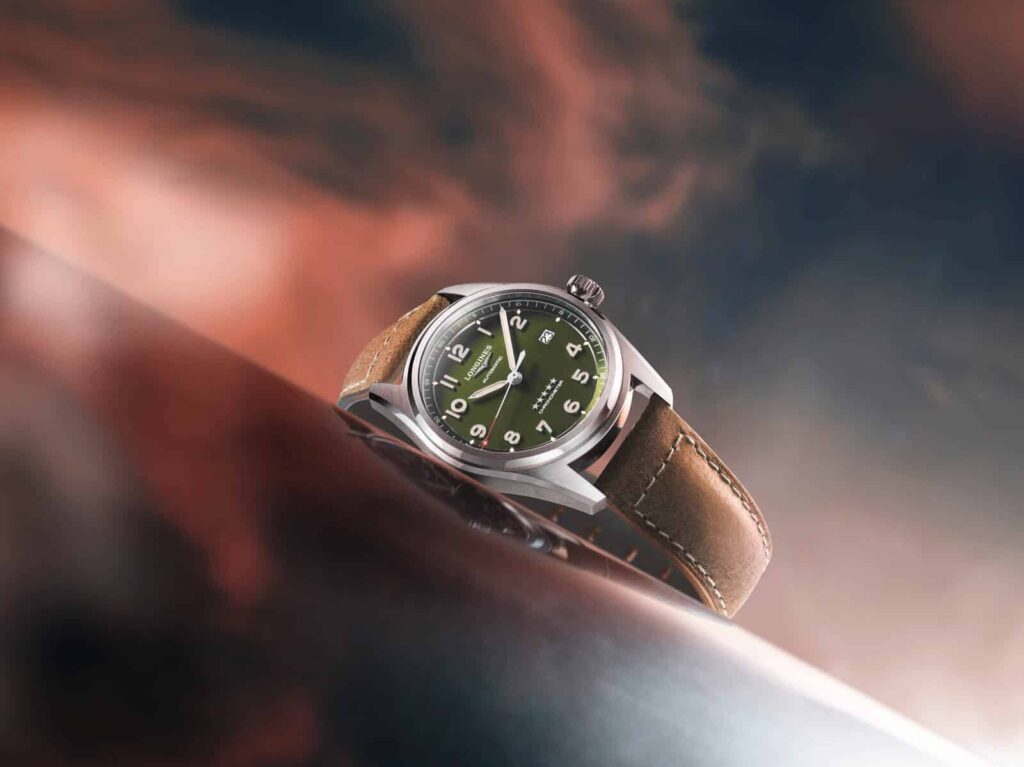 Longines Spirit green dial Ref. L3.810.4.03.02