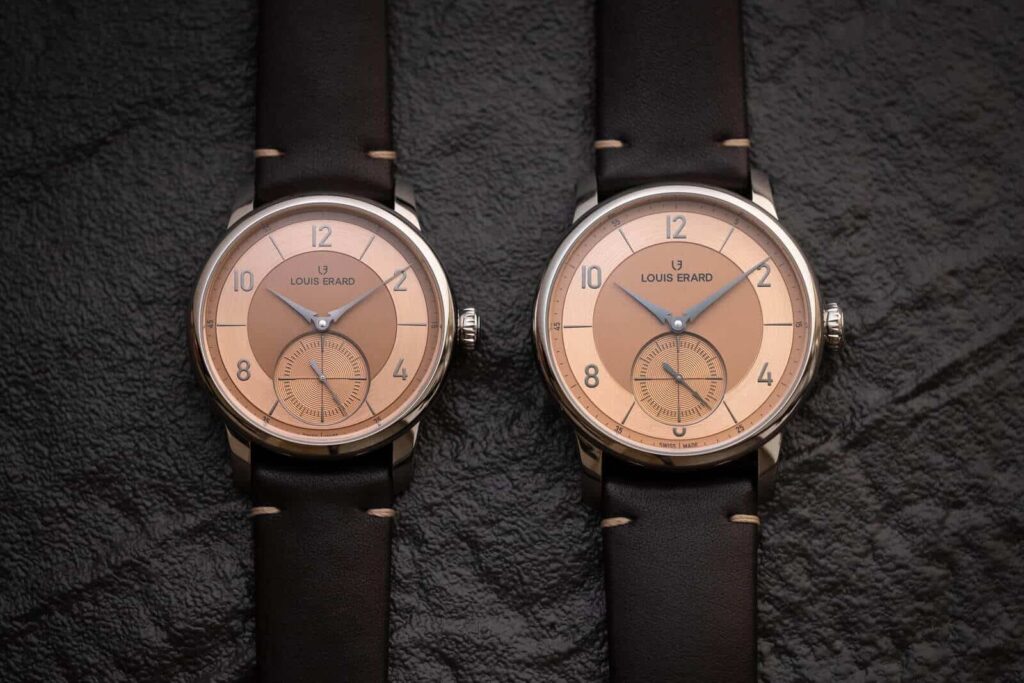 Louis Erard Excellence Petite Seconde Terracotta