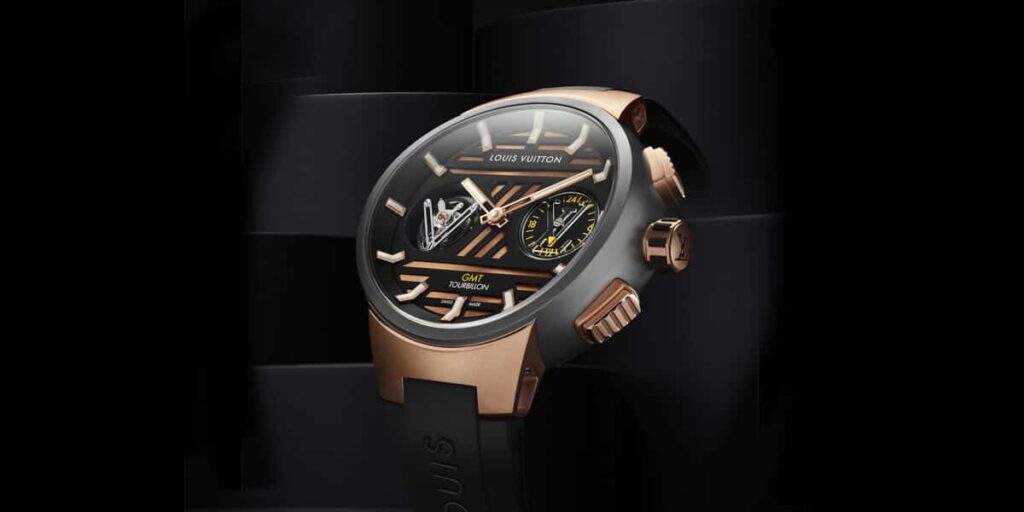 Louis Vuitton Tambour Curve GMT Flying Tourbillon