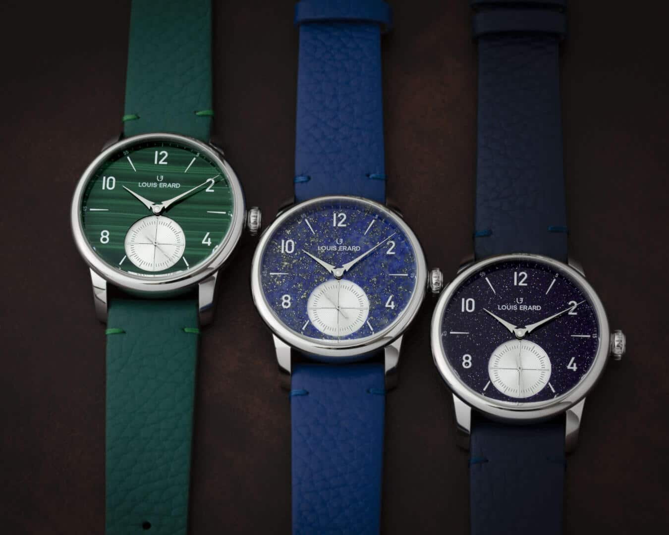Louis Erard Excellence Petite Seconde Glass & Stones