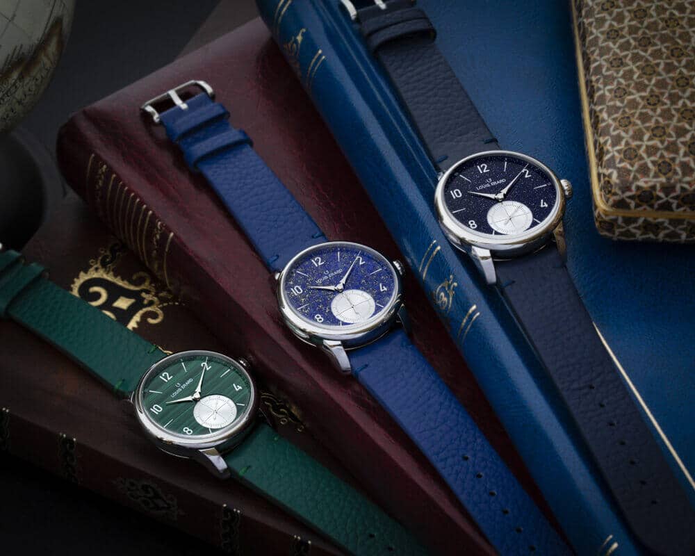 Louis Erard Excellence Petite Seconde Glass & Stones