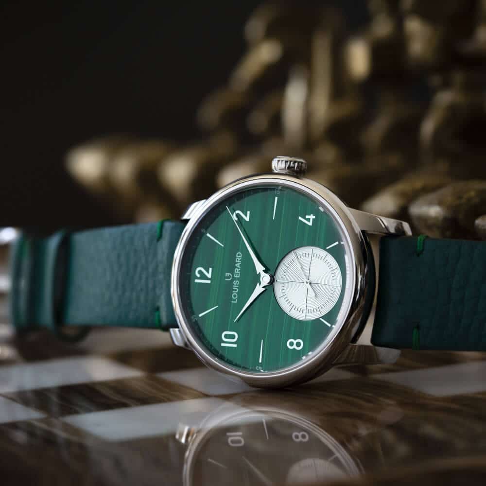 Louis Erard Excellence Petite Seconde Glass & Stones