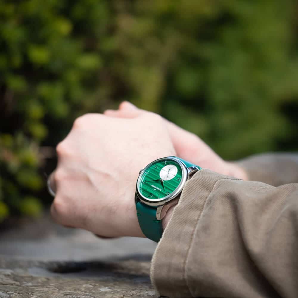 Louis Erard Excellence Petite Seconde Glass & Stones