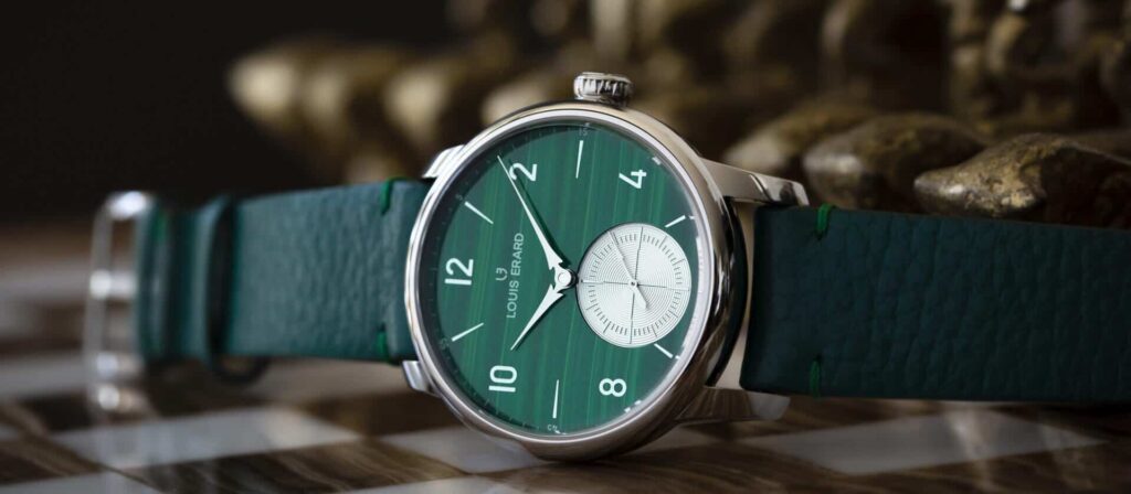 Louis Erard Excellence Petite Seconde Glass & Stones