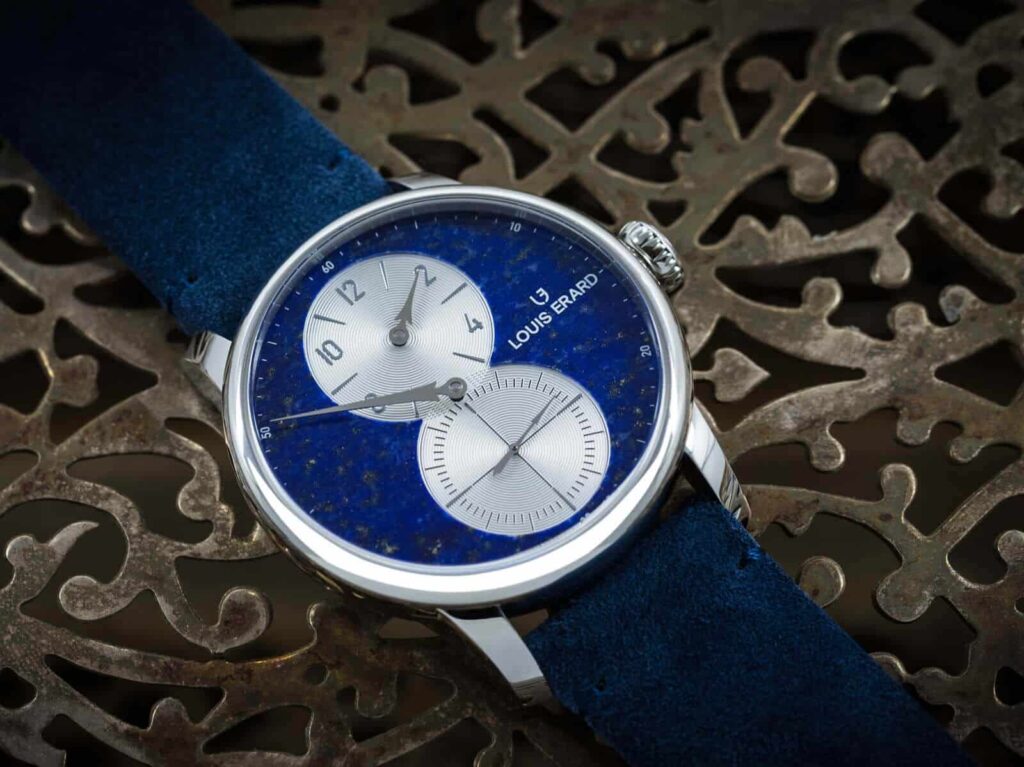 Louis Erard Excellence Régulateur Aventurine, Lapis-Lazuli and Malachite