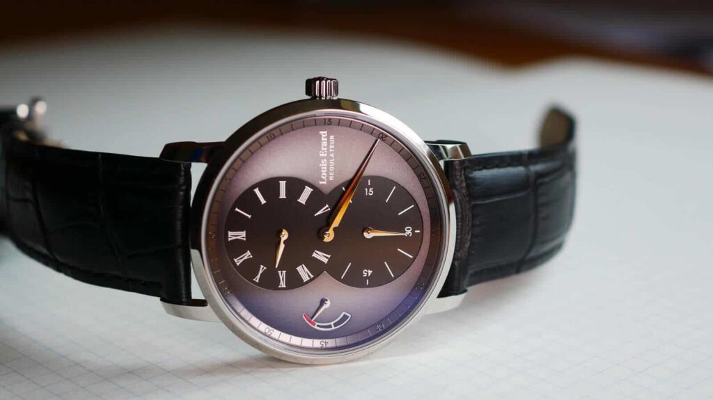 Louis Erard Excellence Regulator Grey Fume
