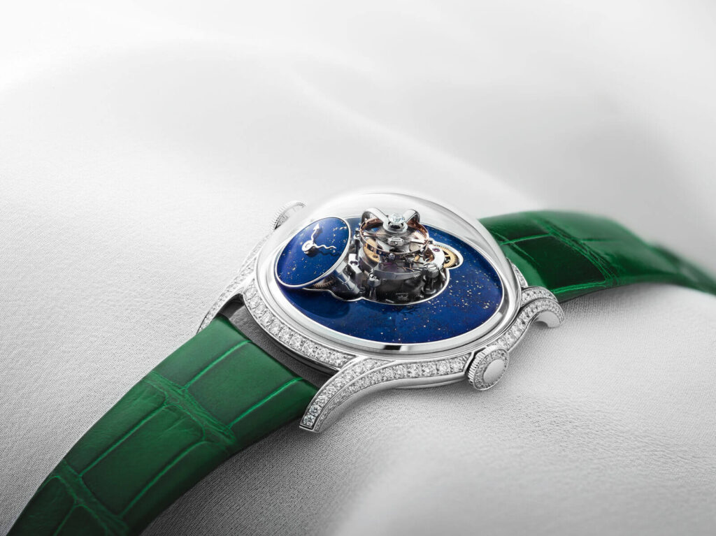 MB&F Legacy Machine Flying T Lapis Lazuli