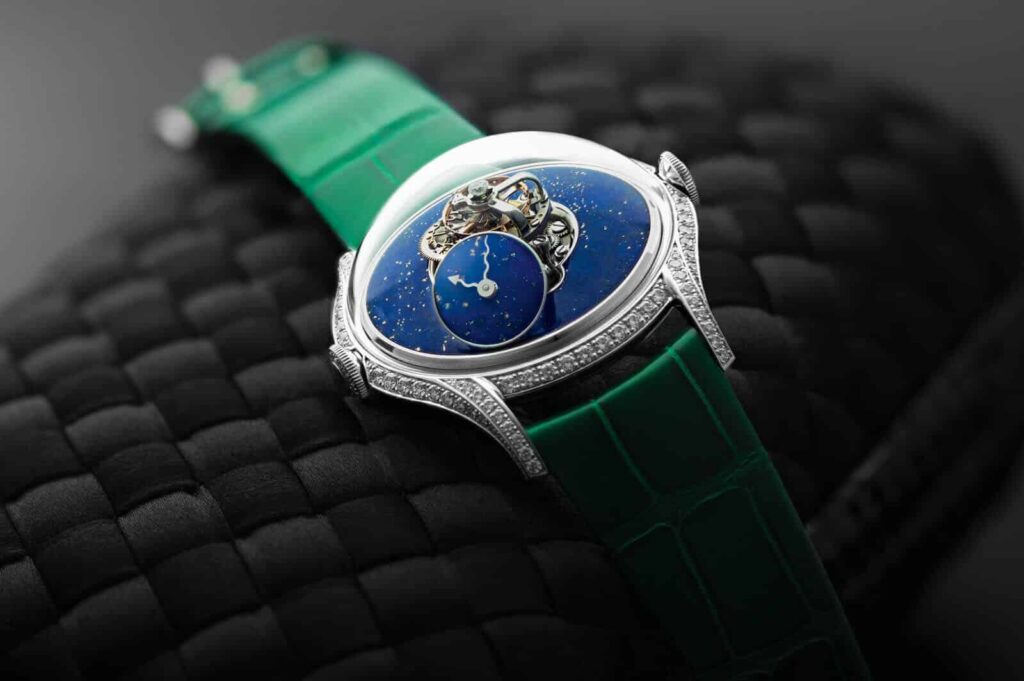 MB&F Legacy Machine Flying T Lapis Lazuli