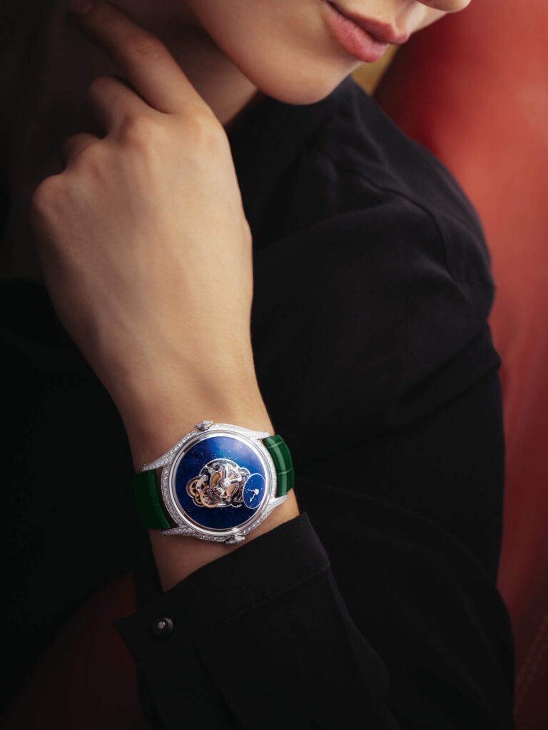 MB&F Legacy Machine Flying T Lapis Lazuli