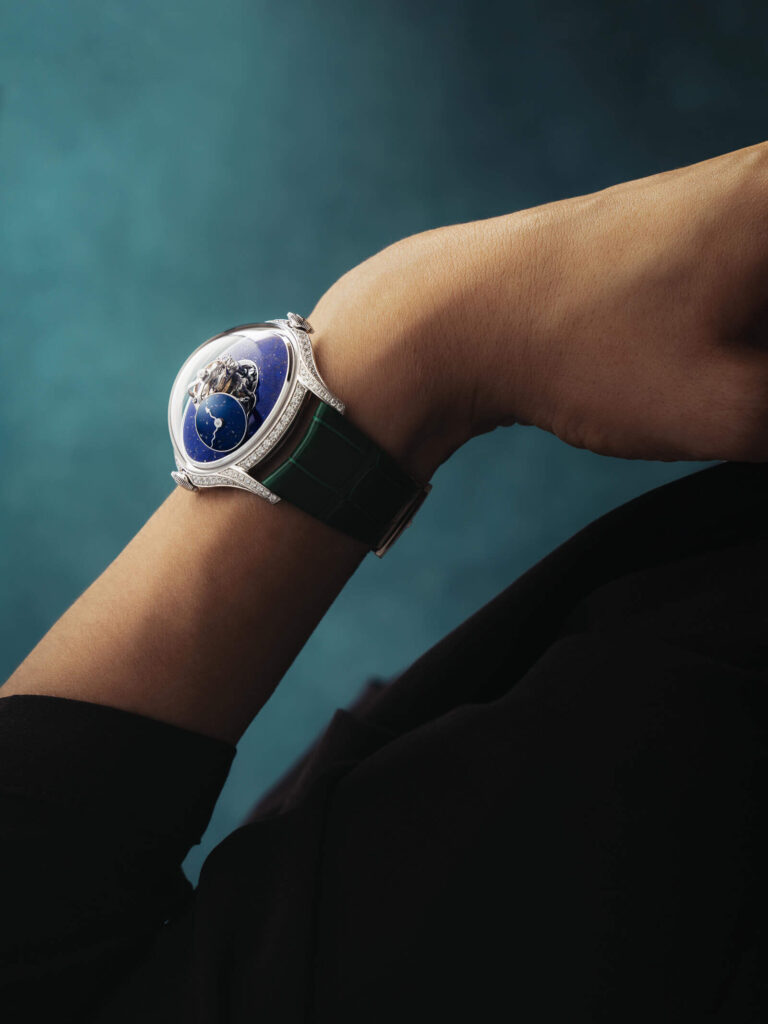 MB&F Legacy Machine Flying T Lapis Lazuli