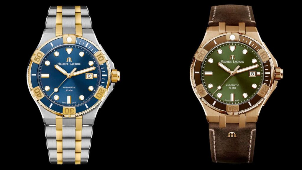 Maurice Lacroix AIKON Venturer Gold & Steel and the Maurice Lacroix AIKON Venturer Bronze