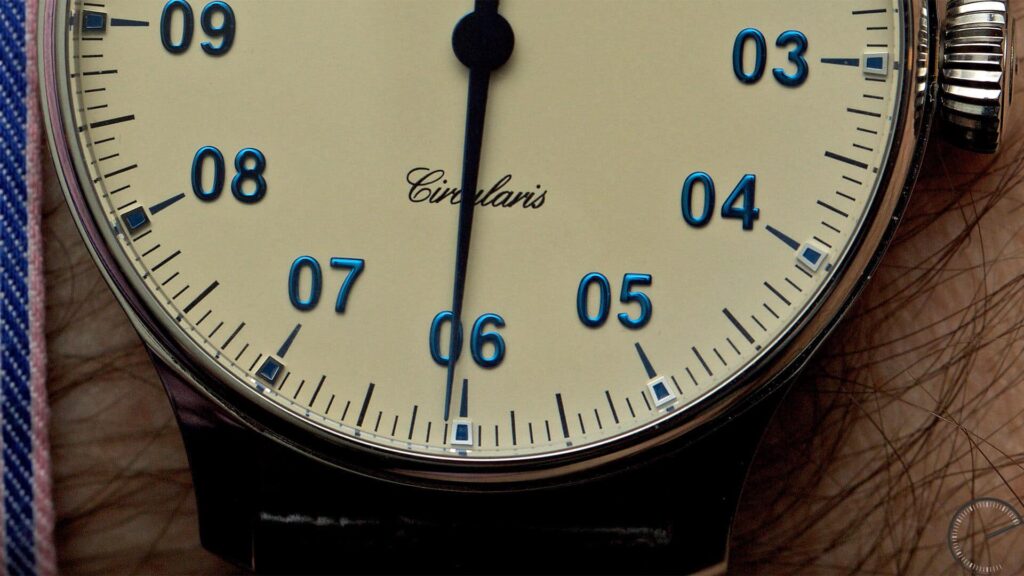 MeisterSinger Circularis Ivory dial Ref. CC303