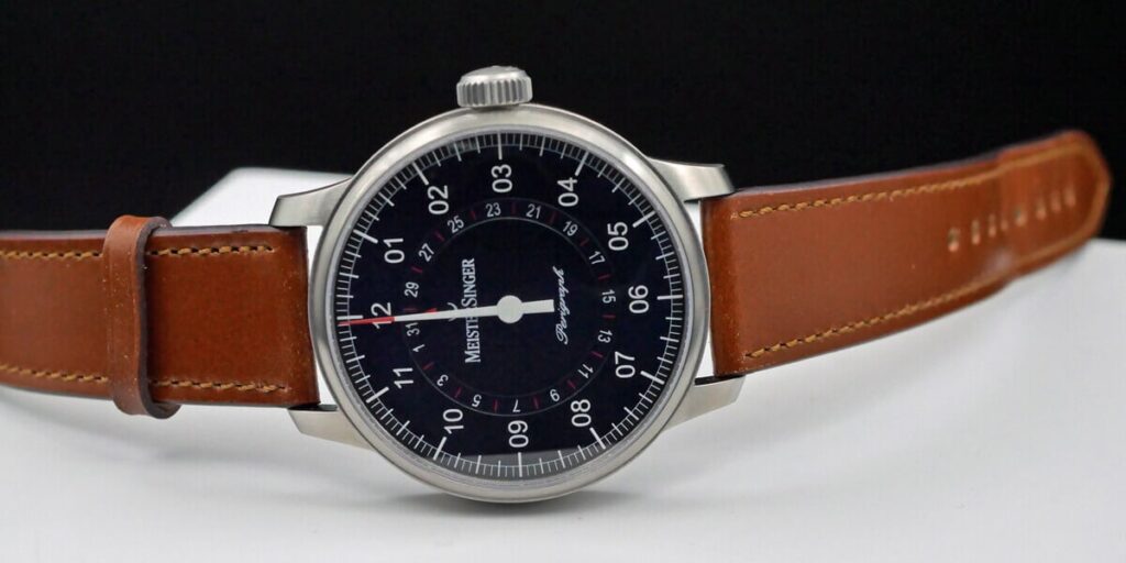 MeisterSinger Perigraph Steel blue-black
