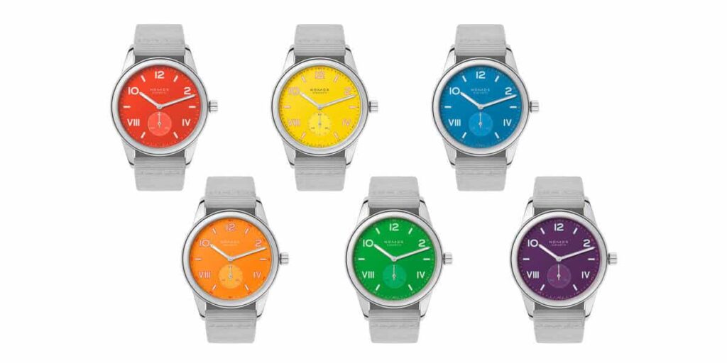 The Cool Hunting + NOMOS Club Campus 38 Limited Edition Pride Models