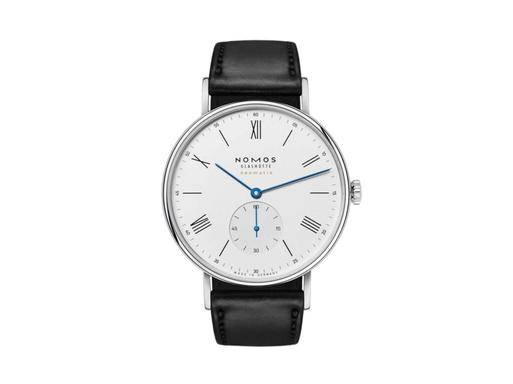 NOMOS Glashütte Ludwig neomatik 39, the standard model and the 175 Years version