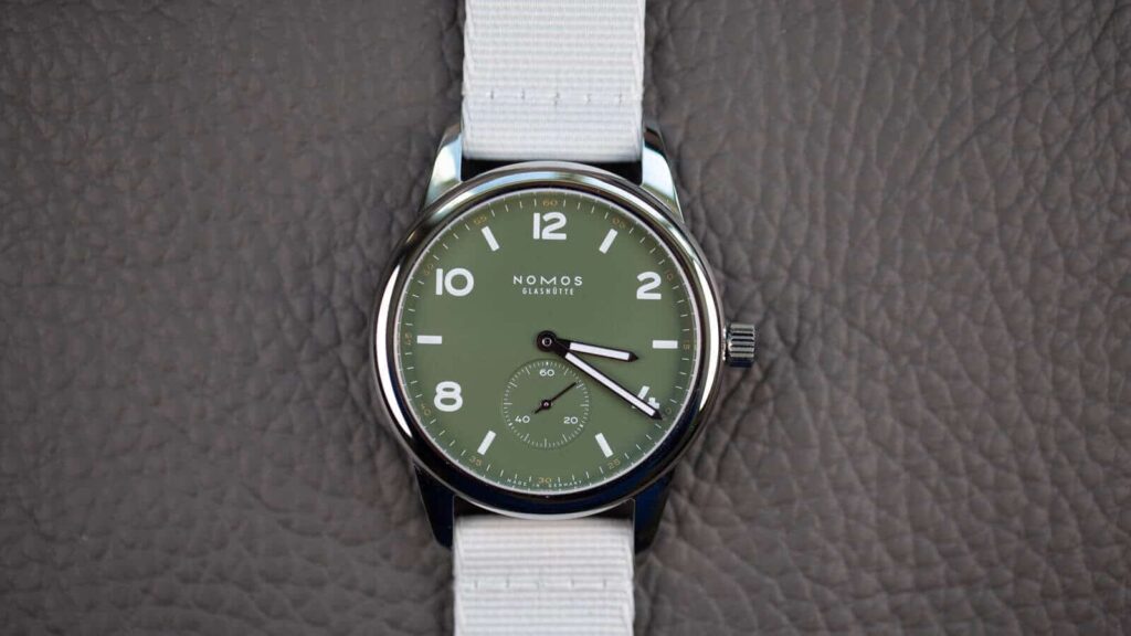 NOMOS Glashütte Club automatic Olive